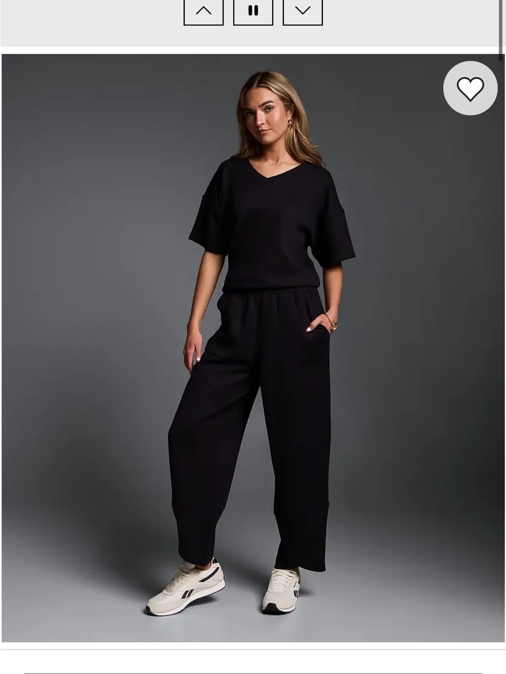 Ribbed Barrel Pant